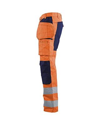 Blåkläder Werkbroek met stretch High-Vis 15521811 | High-Vis Oranje/Marineblauw | Maat 44 - 7330509663462 Blåkläder Werkbroek met stretch High-Vis 15521811 | High-Vis Oranje/Marineblauw | Maat 44 - 7330509663462