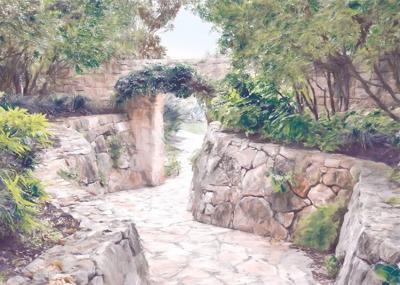 Komar Le Jardin Fotobehang Passage - LJX7-051