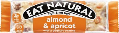 Eat Natuaral reep, amandel, abrikozen en yoghurt, 40g