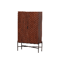 Tower Living Opbergkast 'Paola' Mangohout, 160 x 90cm - thumbnail