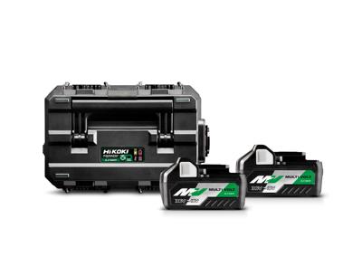 HiKOKI boosterbundel uc18ytsl+ 2xbl36a18 li-ion (nml)