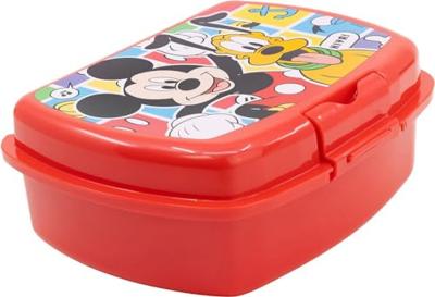 Lunchtrommel Mickey Mouse CZ11370 Rood Plastic
