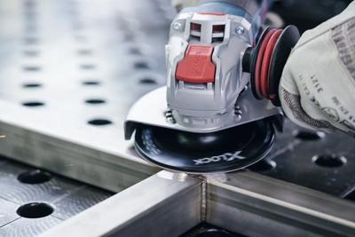 Bosch X-LOCK Fiberschuurschijf Expert voor metaal 125mm slijpschijf