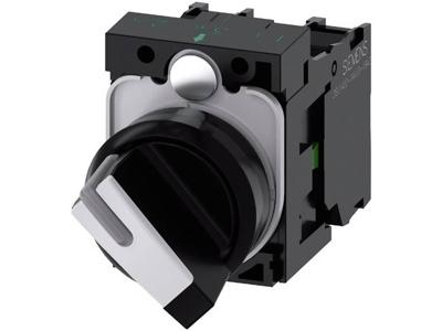 Siemens 3SU1100-2BF60-1MA0 - Tuimelschakelaar, verlicht, 22 mm, rond, kunststof