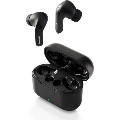 Panasonic RZ-B310W Draadloze hoofdtelefoon met hybride ruisonderdrukking (10 mm driver, XBS driver, oplaadkoffer, ergonomisch design, IPX5, tot 16 uur gebruik), zwart
