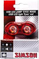 Simson usb led lamp eyes rood 3 lumen - thumbnail