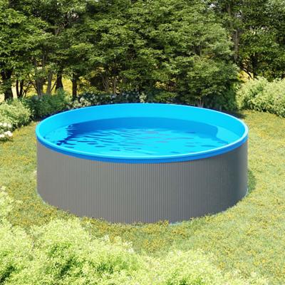 Splasher pool 350x90 cm grijs