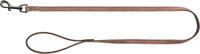 TRIXIE NATIVE RIEM, LEER CAPPUCCINO 100X1,5 CM - thumbnail