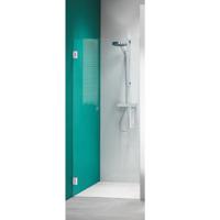 Nisdeur by Sealskin 'I AM' 70x200 cm RVS Helder Antikalk Glas - thumbnail