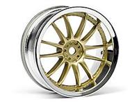 Work xsa 02c wheel 26mm chrome/gold (3mm offset) - thumbnail