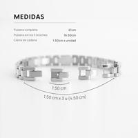 Armband Heren Radiant RH000285 Zilverkleurig - thumbnail