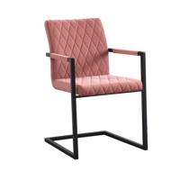 Stoel Linda Roze - Set van 4 - thumbnail