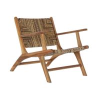 Leunstoel DKD Home Decor Natuurlijk 70 x 78 x 68 cm - thumbnail