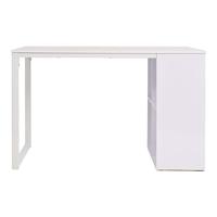 Schrijftafel 120x60x75 cm wit - thumbnail