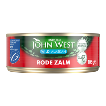 John West Wilde Rode Zalm 105g bij Jumbo John West Wilde Rode Zalm 105g bij Jumbo