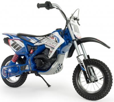 Injusa x-trene blue fighter elektrische kindermotorfiets blauw