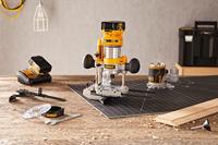 DEWALT DCW604P2-QW Accu Invalfrees 18V XR met verwisselbare zool - Inclusief 2x 5.0Ah Accu, Lader en Koffer - thumbnail