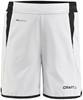 Craft 1908239 Pro Control Impact Shorts Jr - White/Black - 134/140 - thumbnail