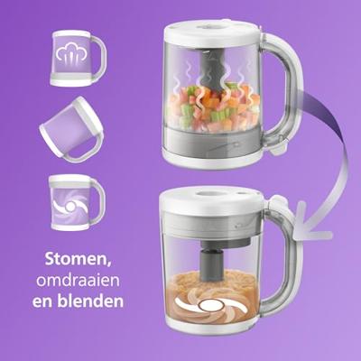 Philips AVENT SCF883/01 4-in-1 babyvoedingmaker