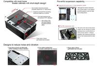 SilverStone Grandia GD05B USB 3.0 desktopdesktop behuizing - thumbnail