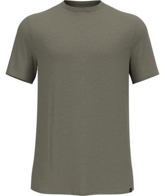 Odlo Merino Tencel Plain T-shirt Heren Vetiver Melange M