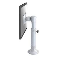 Neomounts FPMA-C050SILVER TV-plafondbeugel In hoogte verstelbaar 25,4 cm (10) - 76,2 cm (30) Kantelbaar en zwenkbaar - thumbnail