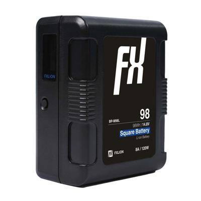 Fxlion Cool Blue Smart Square Battery 14.8V / 98Wh V-Mount Battery