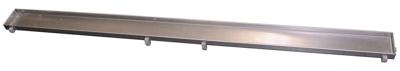 RVS Tegelrooster t.b.v. Wiesbaden Douchegoot 70x7 cm RVS Tegelrooster t.b.v. Wiesbaden Douchegoot 70x7 cm