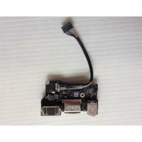 DC Power Audio Jack USB I/O Board for Apple MacBook Air 13" A1466 2012 MD231 pulled - thumbnail