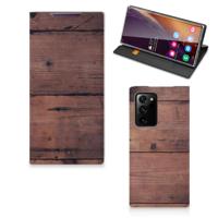 Samsung Galaxy Note 20 Ultra Book | Wallet Case | Old Wood - thumbnail
