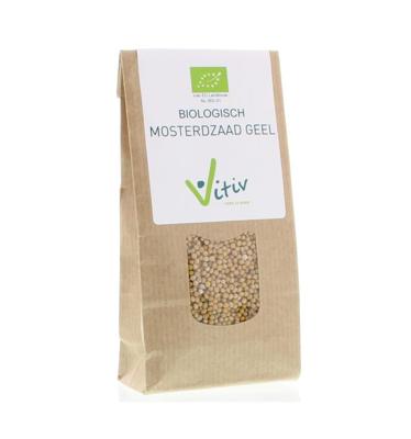 Vitiv Geel mosterdzaad bio 100 Gram