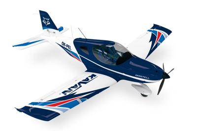 Kavan Bristell B23 1600mm PNP - Blauw