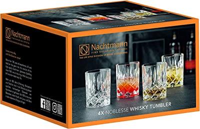 Nachtmann Whiskey Glazen Noblesse - 295 ml - 4 stuks