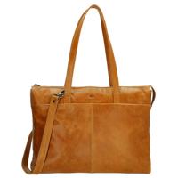 Micmacbags Laptoptas 15.6'' Porto Oker Geel - thumbnail