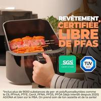 Airfryer Bourgini 184172 Zwart 8 L - thumbnail