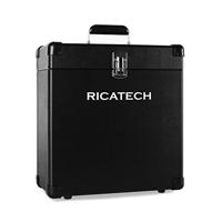 Ricatech RC3491 - Valigetta contenitore per dischi in vinile, colore: Nero - thumbnail