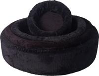 Teddymand zwart nr. 7/100 cm Slaapplezier Gebr. de Boon - Gebr de boon - thumbnail