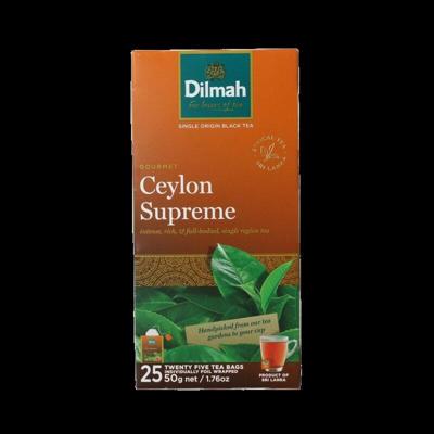 Dilmah Ceylon supreme classic 25 Zakjes