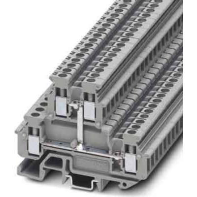 Phoenix Contact 2800583 Doorgangsserieklem 5.2 mm Schroeven Grijs 50 stuk(s)