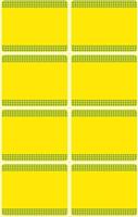 Avery AV-59373 Z-Design Diepvriesetiketten 36x28 mm 40 Stuks Geel - thumbnail