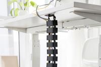 Digitus Kabelslang 130 cm ABS kunststof, Metaal Zwart flexibel (l x b x h) 130 x 6.7 x 3.5 cm 1 stuk(s) DA-90505 - thumbnail