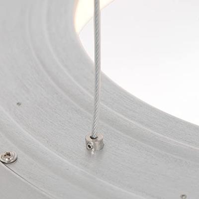 Steinhauer Led hanglampRinglede Ø 48cm metaalgrijs - 2695ZI - thumbnail