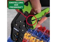 Quadrios 22T013 22T013 Krimptang Geïsoleerde kabelschoenen, Doorverbinders 0.25 tot 2.5 mm² - thumbnail