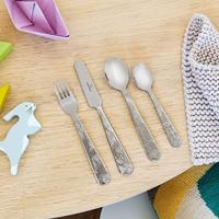 Villeroy & Boch Happy as a bear Kinderbestek RVS 4-delig - thumbnail