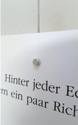 Maul Neodymium magneet (Ø x h) 10 mm x 3 mm Schijf Zilver 10 stuk(s) 6166396