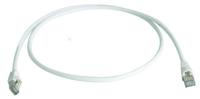 TELEGÄRTNER patchkabel S/FTP, Cat.6A, LSOH, wit, 1 m - thumbnail