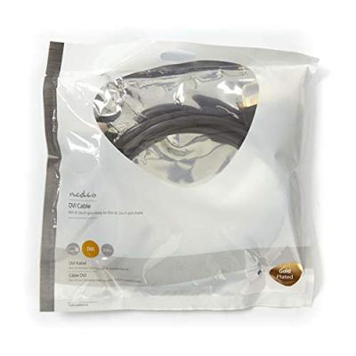 Nedis CCBP32000AT20 Dvi-kabel Dvi-d 24+1-pins Male - Dvi-d 24+1-pins Male 2,0 M Antraciet