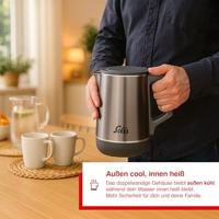 Solis Eco Boil Kettle 96245 Waterkoker Grijs - thumbnail