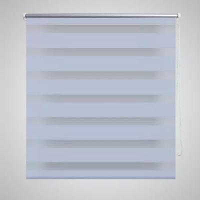 VidaXL Zebra rolgordijn 70,9 x 120 cm stofbreedte 66,7 cm wit