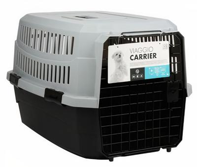 M-PETS Draagtas Viaggio Carrier M - 68x47,6x45cm - Zwart en grijs - Voor hond M-PETS Draagtas Viaggio Carrier M - 68x47,6x45cm - Zwart en grijs - Voor hond